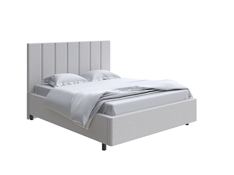 Кровать 180х220 Oktava - Кровать в лаконичном дизайне в обивке из мебельной ткани или экокожи.
